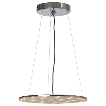 Подвесной светильник, светодиодный КЛУР, никелированный