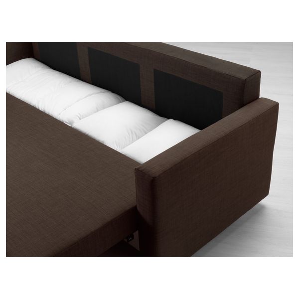 Диван-кровать 3-местный ФРИХЕТЭН, Шифтебу коричневый - фото 3
