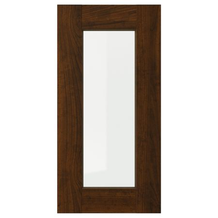 Стеклянная дверь, под дерево коричневый 30x60 см IKEA EDSERUM ЭДСЕРУМ 103.686.58