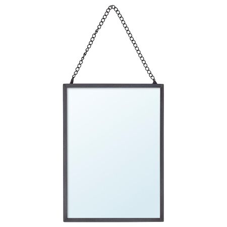 Зеркало, темно-серый 13x18 см IKEA LASSBYN ЛАССБЮН 004.432.72