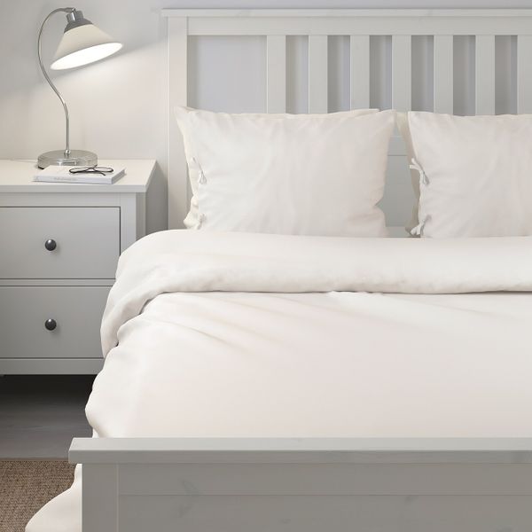 Пододеяльник и 2 наволочки, белый 200x200/50x70 см IKEA ПУДЕРВИВА 403.984.37 - фото 7