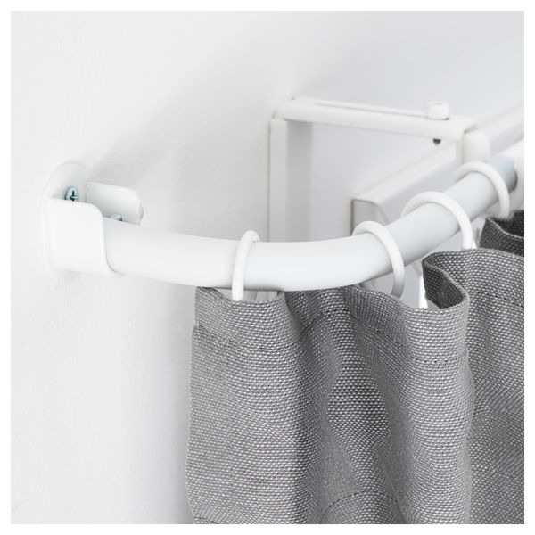 Угловое соединение гардинного карниза РЭККА, белый - фото 1