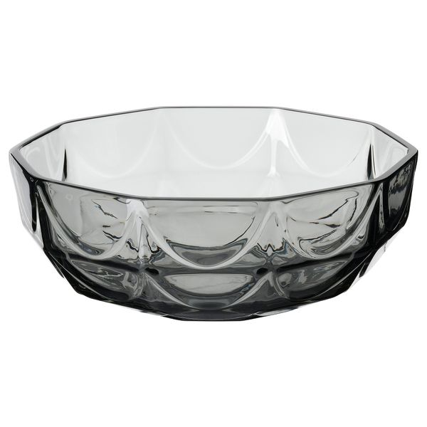 Миска, серый, 19 см IKEA HÖSTAGILLE 705.754.76 - фото 1