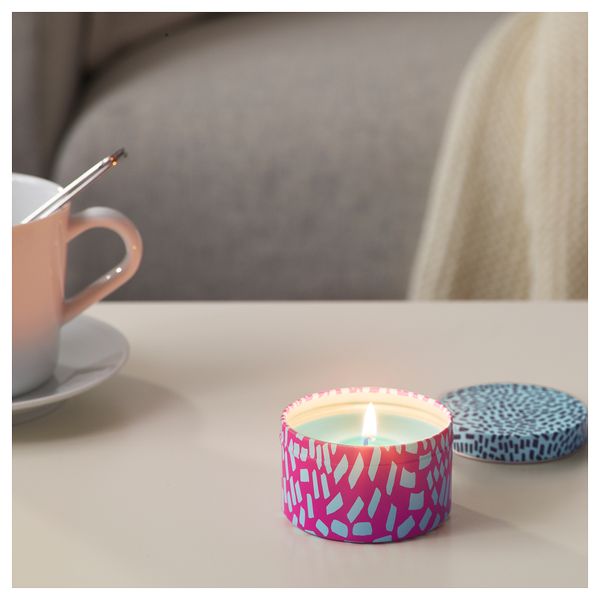 Ароматическая свеча СОММАР 2018, синий Питайя, синий (5 см) - фото 2