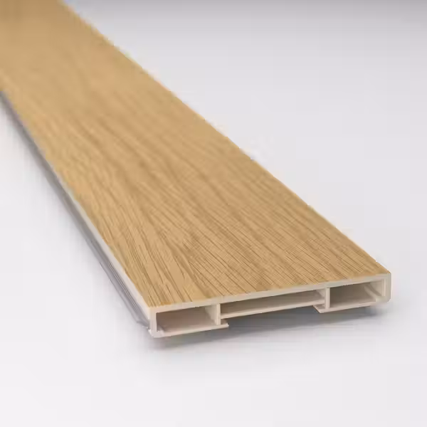 VOXTORP Цоколь - под дуб 220x8 см - схема-чертеж с размерами