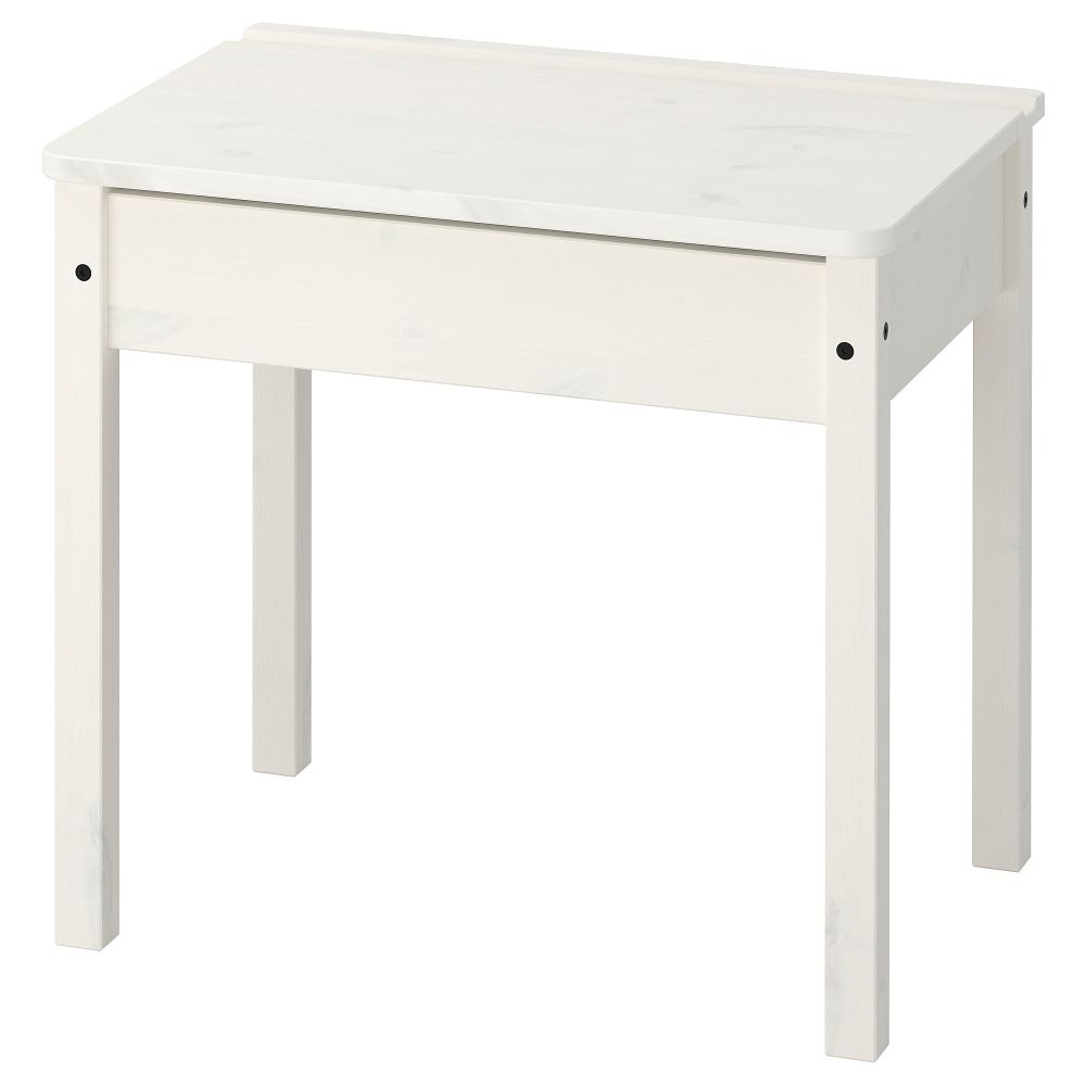 Стол с отделением для хранения, белый, 60x45 см IKEA SUNDVIK СУНДВИК 402.017.37 - фото 1