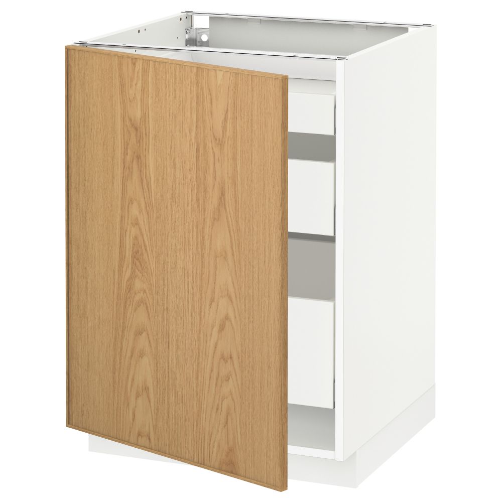 IKEA, вид спереди - схема-чертеж с размерами