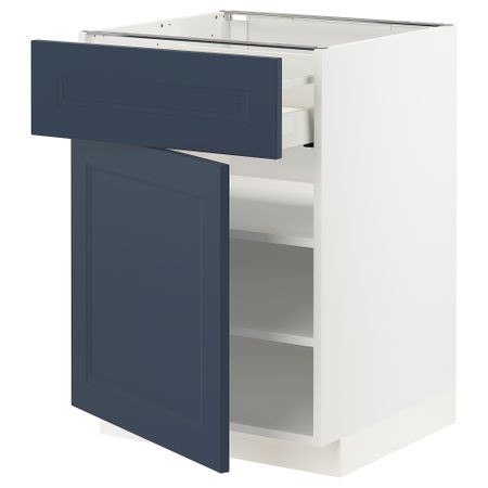 Напольный шкаф с ящиком, дверцей IKEA METOD МЕТОД, MAXIMERA МАКСИМЕРА 594.696.46