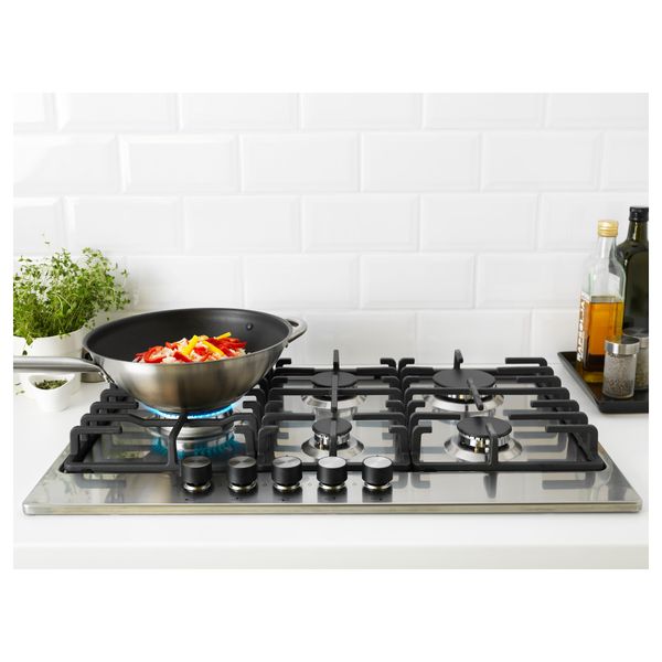 Поверхность встраиваемая газовая ЭЛЬДСЛОГА, нержав сталь - фото 4