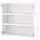 ENHET Навесной шкаф с 2 полками - белый 80x30x75 см