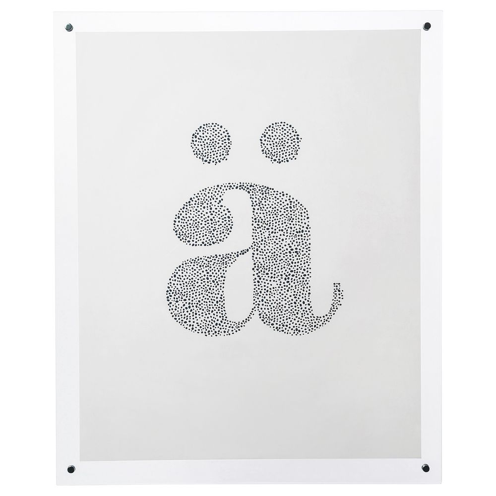 Рама, прозрачный 40x50 см IKEA FORNBRO ФОРНБРУ 804.231.28 - фото 1