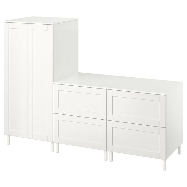 IKEA, вид спереди - схема-чертеж с размерами