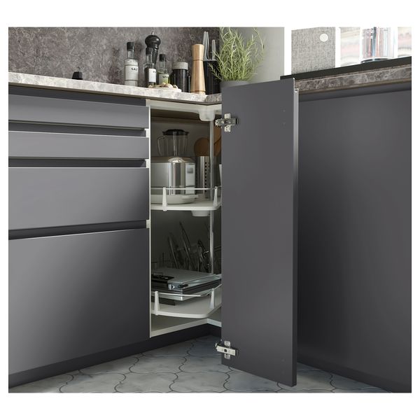 Столешница, темно-серый под мрамор, ламинат, 186x2.8 см IKEA EKBACKEN ЭКБАККЕН 403.971.69 - фото 12