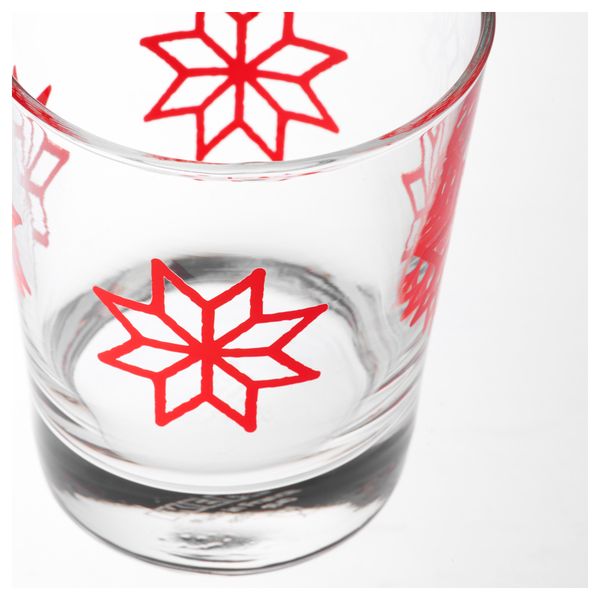Стакан ВИНТЕР 2017, с рисунком, красный (23 сл) - фото 2