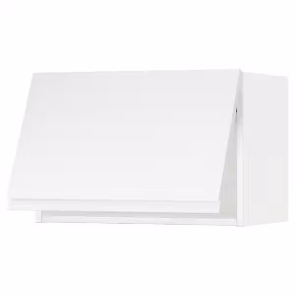 METOD Горизонтальный навесной шкаф - белый/Voxtorp матовый белый 60x40 см - фото 1