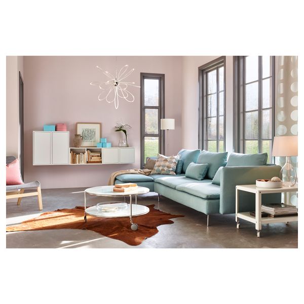 Навесной шкаф с 1 дверцей ВЭЛЬЕ, белый (35x68 см) - схема-чертеж с размерами