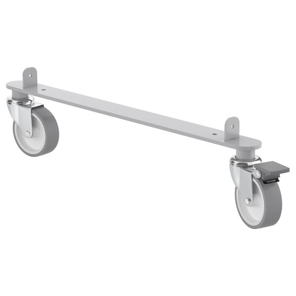 Набор колесиков КАЛЛАКС, серебристый (4x48 см) - фото 1