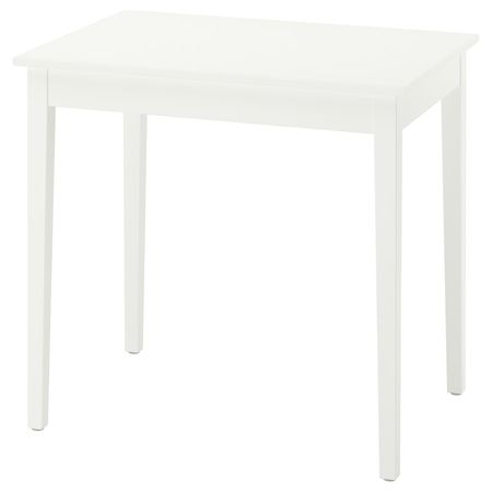 NÄSINGE НЭСИНГЕ Стол - белый 80x60 см