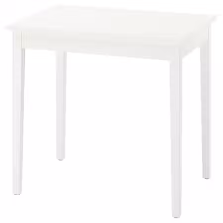 NÄSINGE НЭСИНГЕ Стол - белый 80x60 см