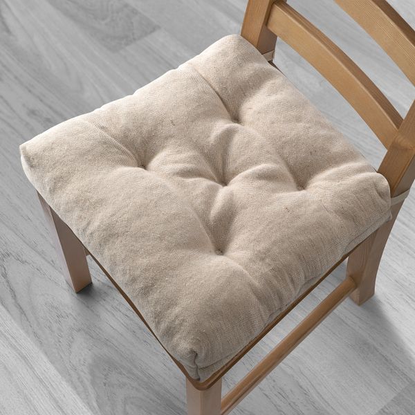 Подушка на стул, неокрашенный 40/35x38x7 см IKEA ETHLA ЭТЛА 804.828.20 - фото 2