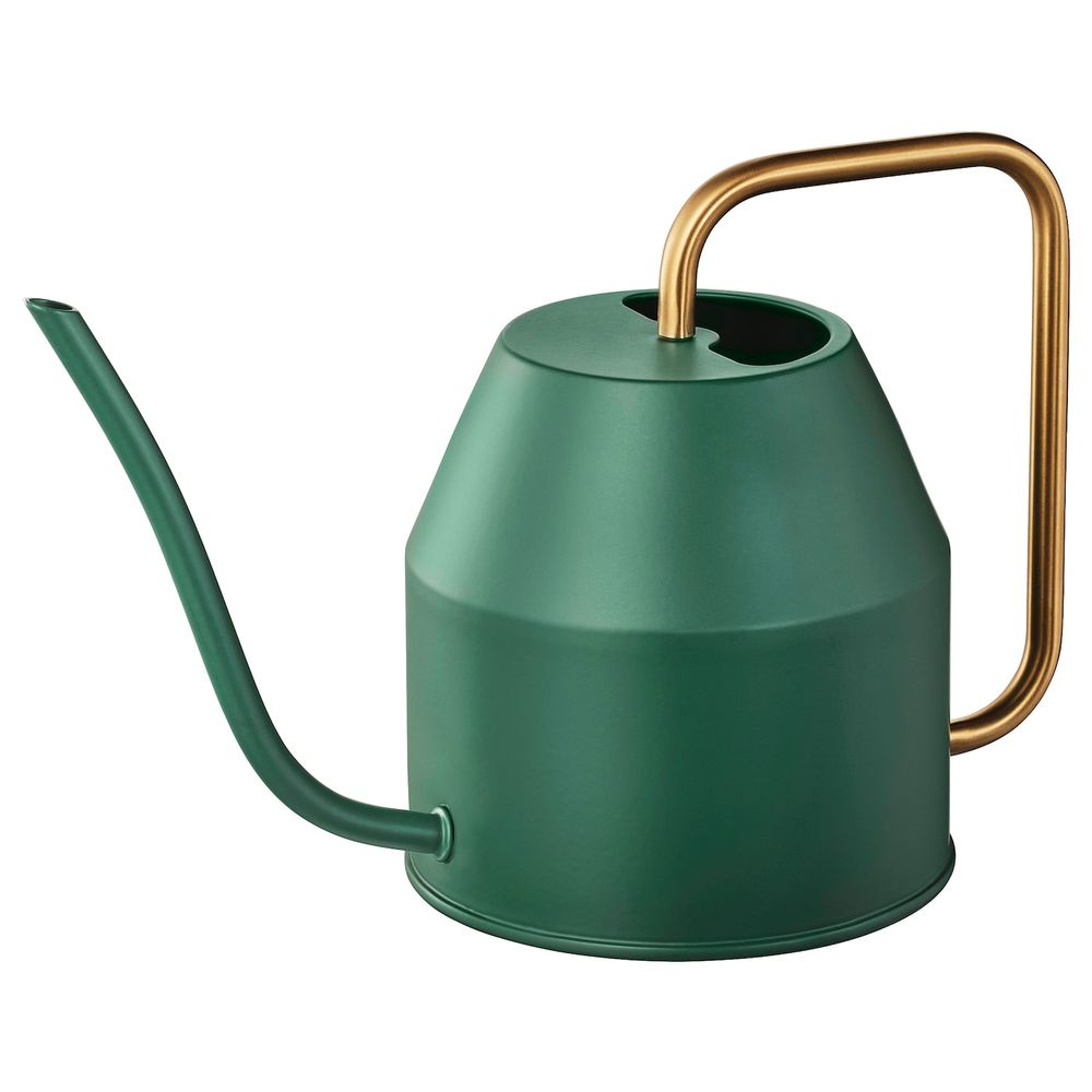 Лейка, темно-зеленый 0.9 л IKEA ВАТТЕНКРАССЕ 104.525.34 - фото 1