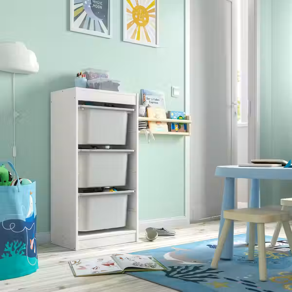 TROFAST Комбинация д/хранения+контейнеры - фото 2