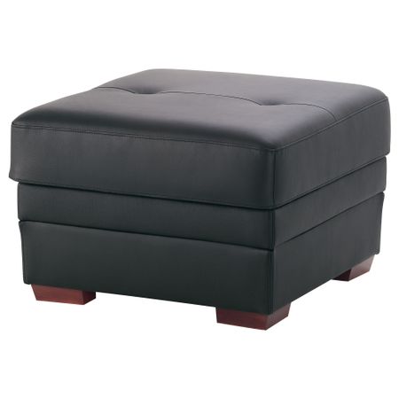 Табурет для ног БЬЁРБУ, черный