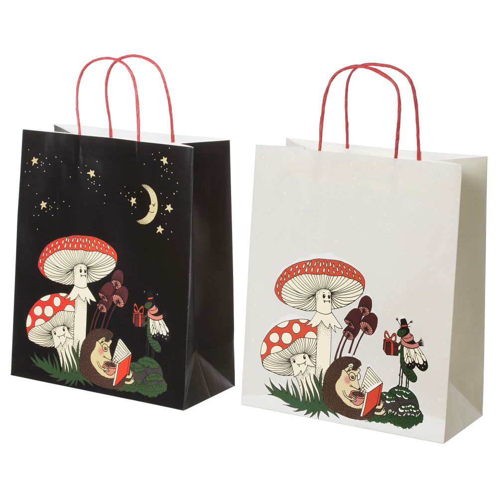 Подарочный пакет ВИНТЕР 2018, гриб (27x32 см) - фото 1