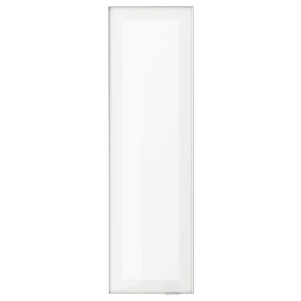 Стеклянная дверь, матовое стекло/алюминий 30x100 см IKEA JUTIS ЮТИС 503.873.44 - фото 1