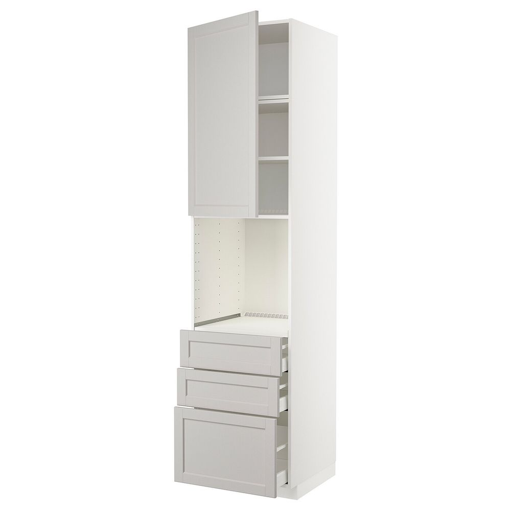 IKEA, вид спереди - схема-чертеж с размерами