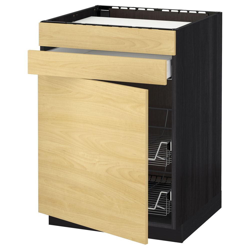 IKEA, вид спереди - схема-чертеж с размерами