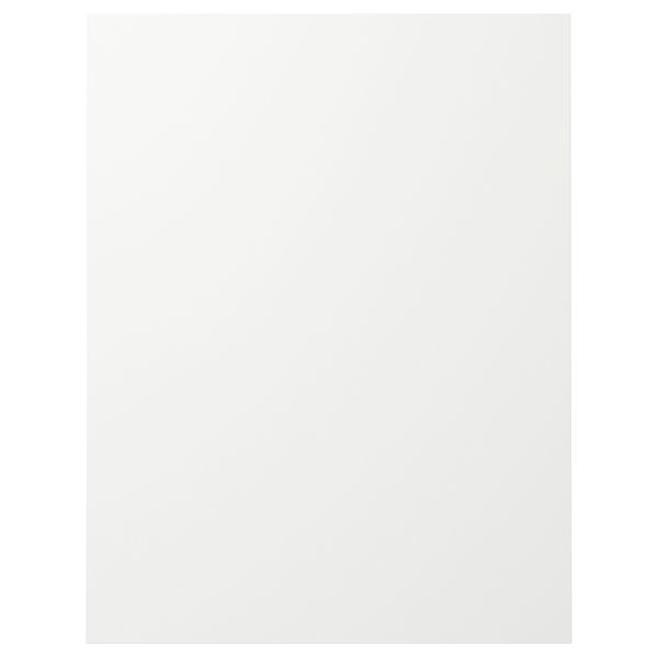 Накладная панель НОДСТА, белый - схема-чертеж с размерами