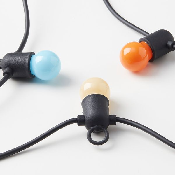 Гирлянда, 12 светодиодов, с батарейным питанием/для сада разноцветный IKEA SOLVINDEN СОЛВИДЕН 304.870.14 - фото 2