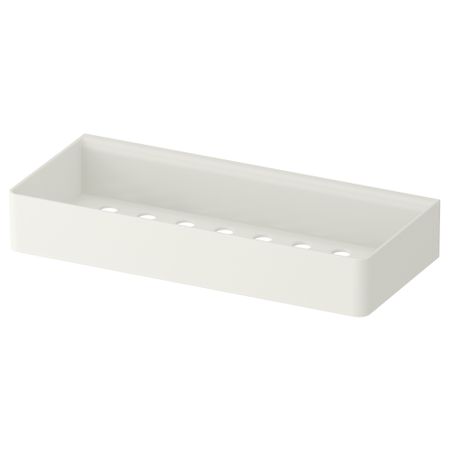 Полка навесная ЛИЛЛЬНАГЕН, белый (23x10 см)