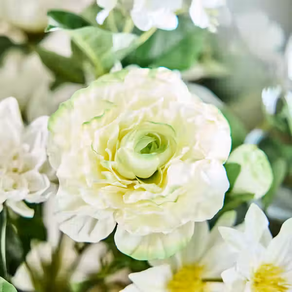 SMYCKA Искусственный букет - д/дома/улицы/белый 60 см - схема-чертеж с размерами