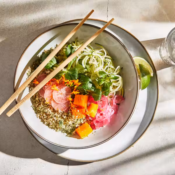 TREBENT Палочки д/еды, 4 пары - бамбук - фото 3