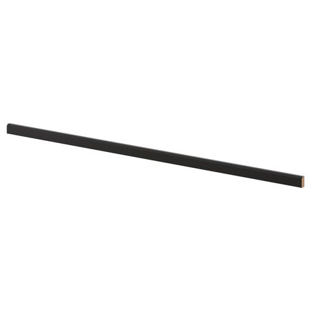 Профильный декоративный карниз, антрацит 221 см IKEA KUNGSBACKA КУНГСБАККА 603.548.90