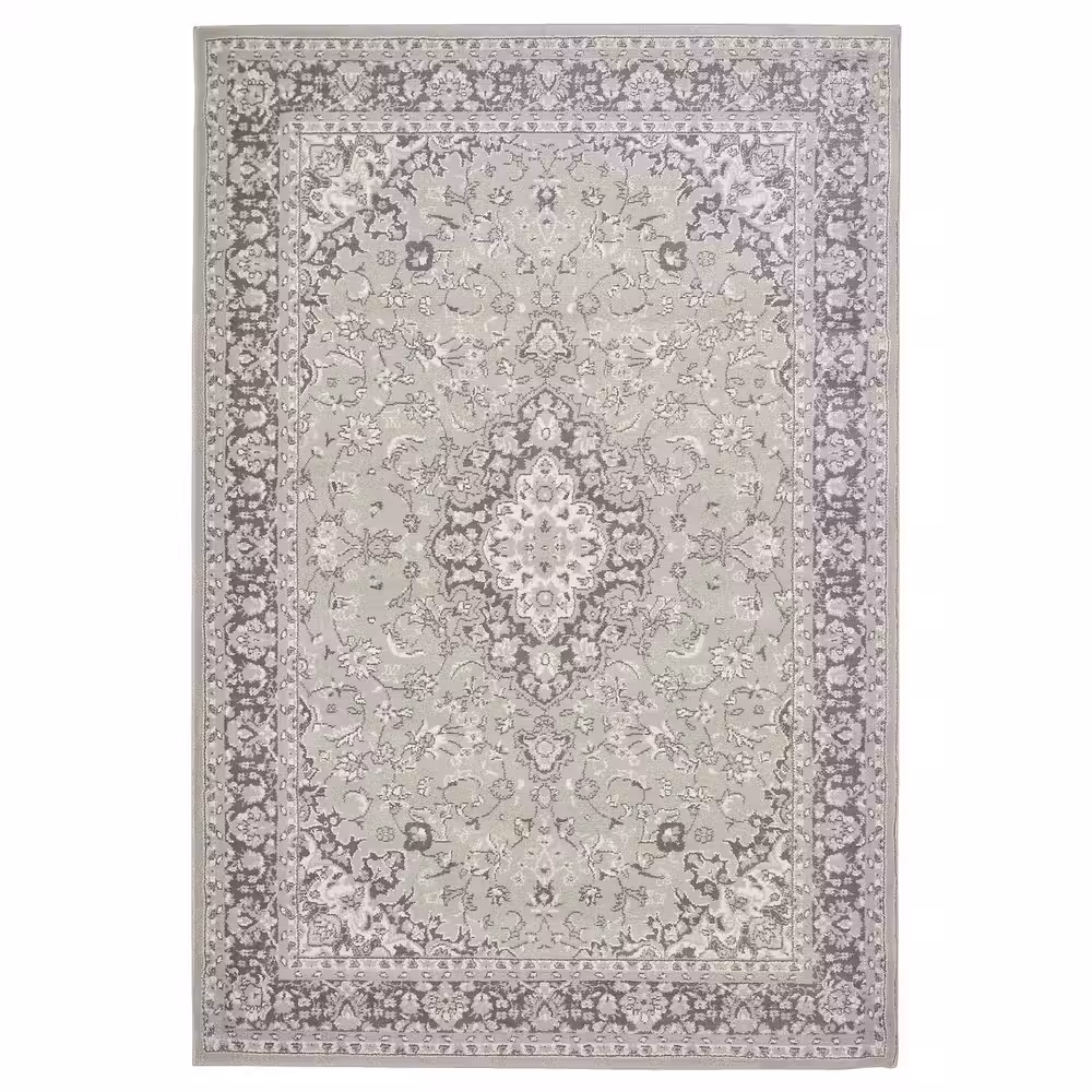 VEDBÄK Ковер, короткий ворс - светло-серый 170x230 см - фото 1