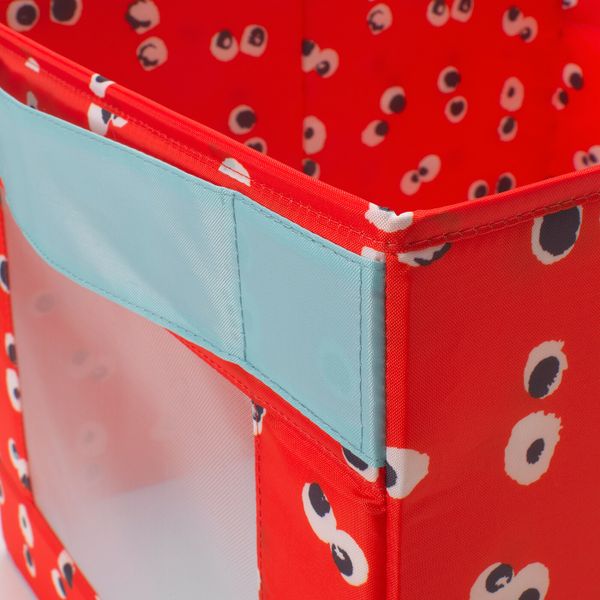 Коробка, красный 38x42x33 см IKEA ANGELÄGEN АНГЕЛЭГЕН 904.179.47 - фото 2