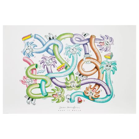 Постер ИКЕА АРТ-ИВЕНТ 2017, Keep it mello (61x91 см)