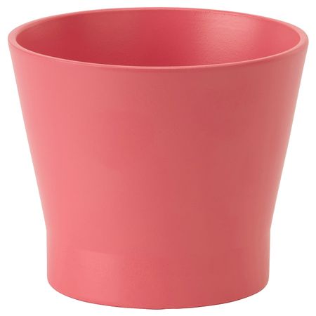 Кашпо, красный 9 см IKEA PAPAJA ПАПАЙА 204.217.02