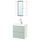 Ванная, белый, бледный серо-зеленый, 64x43x65 см IKEA BEGIVENHET БЕГИВЕНХЕТ 595.474.61