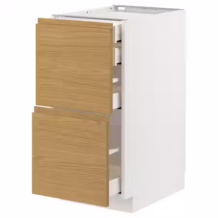 METOD / MAXIMERA Напольн шк 2фасада/2низ/1срд/1вс ящ