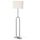 Светильник напольный, никелированный/белый 150 см IKEA UPPVIND УППВИНД 504.378.29