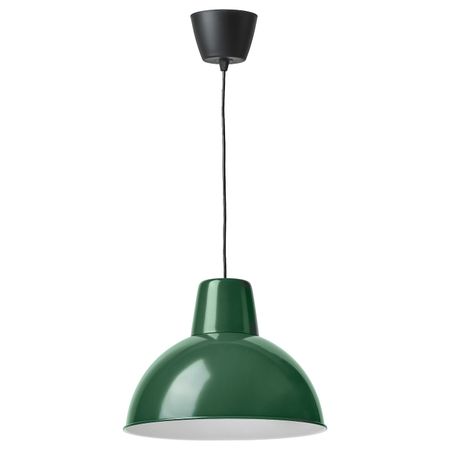 Подвесной светильник, темно-зеленый 38 см IKEA SKURUP СКУРУП 304.895.22