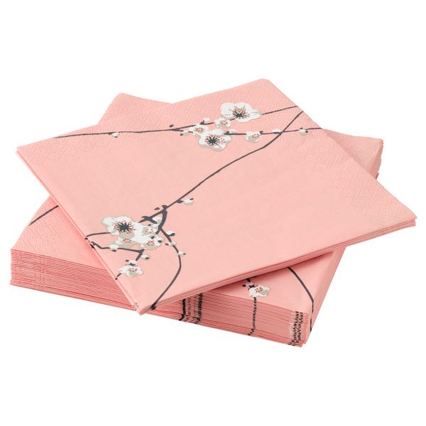 Салфетка бумажная, цветок 33x33 см IKEA VÅRFINT ВОРФИНТ 704.812.08 - фото 1