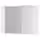 METOD Каркас навесного углового шкафа - белый 68x37x60 см