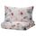 Пододеяльник и наволочка, белый/разноцветный 150x200/50x70 см IKEA LAPPNYCKLAR ЛАППНЮККЛАР 105.138.15