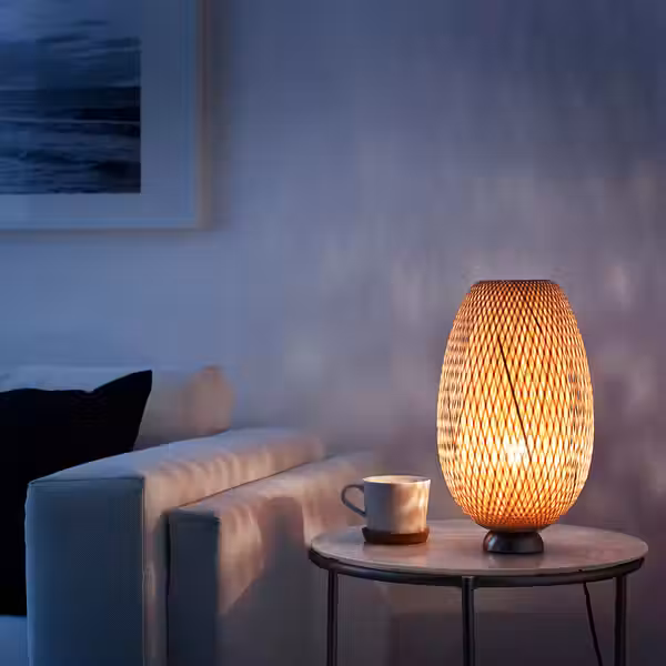BÖJA Лампа настольная - бамбук/ручная работа - фото 3
