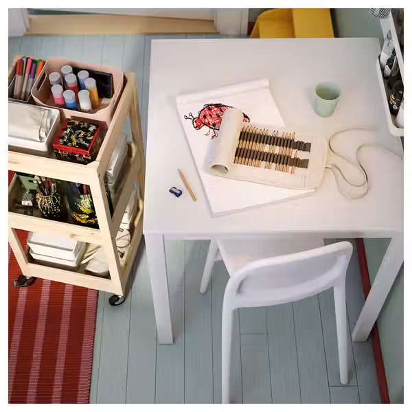 LOSHULT Тележка - сосна 38x38x82 см - фото 5